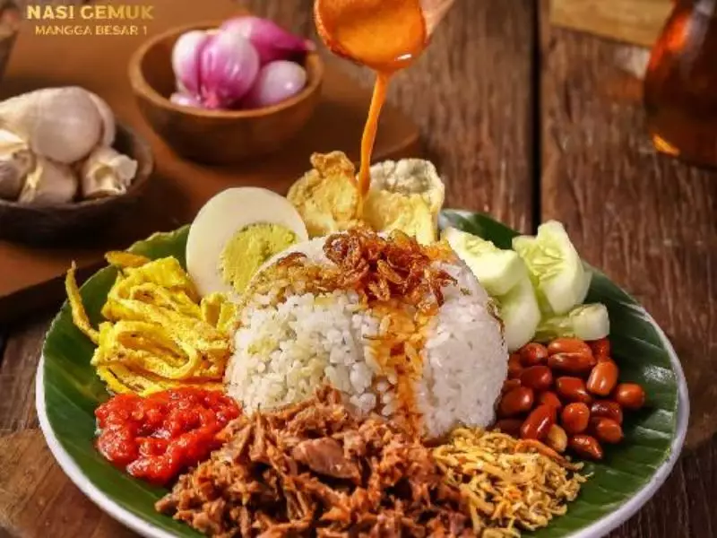 nasi gemuk khas jambi