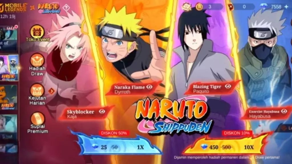 Jangan Beli Skin Naruto, Kalau Kamu Masih Belum Ngerti Sistem Gacha